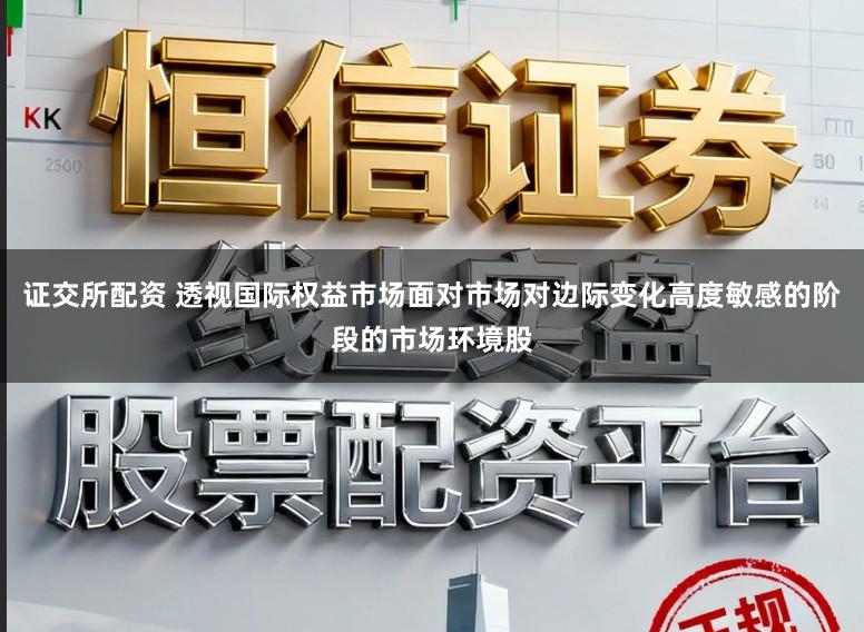 证交所配资 透视国际权益市场面对市场对边际变化高度敏感的阶段的市场环境股